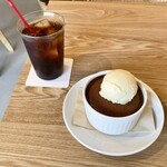 ALDO - フォンダン・ショコラとアイス・コーヒー