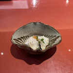 鮨　銀座　鰤門 - 生牡蠣の代わりの鱧