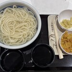 丸亀製麺 - 釜揚げ(得) 620円の半額 310円