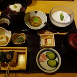 とうふ料理 吉座 - 選べる小丼と日光豆冨御膳(鮪の山掛け丼)