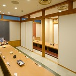 Sashimi To Sushi Uo Ya Icchou - 大人数での宴会で嬉しい掘り炬燵のお座敷個室。※系列店