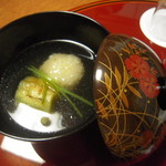 和楽 - 貝柱豊年揚げ秋茄子