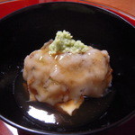 和楽 - 蓮蒸し 鯛と穴子