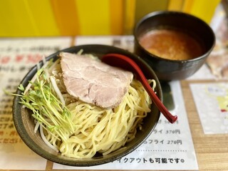 蔵仕込味噌らぁめん 味噌の巽や - 辛味噌つけ麺　　　930円