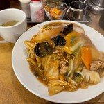 南海飯店 - かたい焼ソバ①
