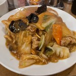南海飯店 - かたい焼ソバ②