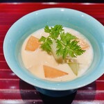 廣澤 - 【写真⑭】バニラアイス、杏仁スープ、メロン