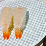 魚べい - 生海老、ぷりぷり➰(o^∀^o)１１０円‼️