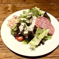 タベルナデエスパーニャフラガンテウーモ - ランチのサラダ