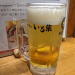 大宮牛タンいろ葉 - ビール