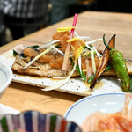 サロン ギンザサボウ - 【サバの炙り塩焼き定食(香味おろしポン酢がけ)@税込1,850円】メイン