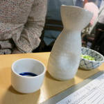 金田 - 2013.09 ぬる燗を合わせてみるわ。