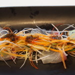 界 阿蘇 - 造里：鯛のうす造り