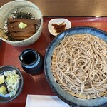 蕎麦 みずき - 本日のラインナップ。まさにツートップ。