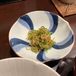 酒亭 田中 - ちりめんピーマン