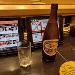 Mawaru Toyamawan Sushi Tama - 瓶ビール