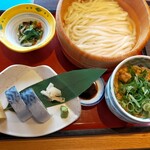 たらいうどん 山のせ - 