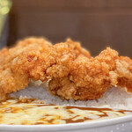 黄金マッハカレー - ２枚からあげ 並盛☆