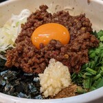 らーめん まぜそば てっぺん - ●台湾まぜそば1000円（税込み）