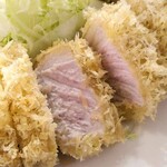 とんかつ成蔵 - 愛農ナチュラルポーク 特ロースかつ+ヒレ1枚