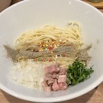 中華ソバ 篤々 - 和え玉(250円)