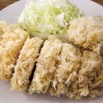とんかつ成蔵 - 愛農ナチュラルポーク 特ロースかつ+ヒレ1枚