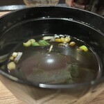 Chuu Ka Sai Kammimmin - ニンニク炒飯④(付け合わせのスープ)