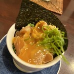 酒亭 田中 - 胸肉漬け金柑ご飯