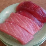 目鉢マグロ…252円×2皿