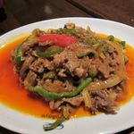 インドネシア料理 スラバヤ - 牛肉のブラードソース炒め