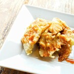 光る海 - ブリの天婦羅