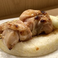 炭火とワインと純米酒 King Momo - レア焼き　ネギま