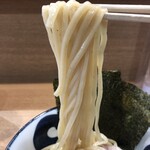 濃厚つけそば・中華そば のぶ良し - ストレート太麺