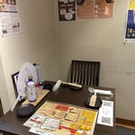 地酒と道産食材 一笑 - テーブル席