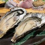 地酒と道産食材 一笑 - 生牡蠣なまら美味い