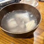 地酒と道産食材 一笑 - あら汁