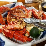 地酒と道産食材 一笑 - 花咲がに