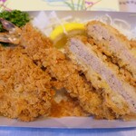 とんかつ和幸 - 料理写真:(2023/8月)盛合せ弁当 あやめ