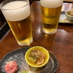 うみとはたけ - ハートランドビールとお通し