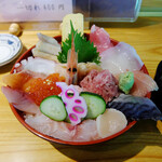 Oumichou Kaisendon Ya Hirai - 近江町海鮮丼 2700円 (23年8月)