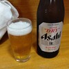 中華 軽食 李花 - 瓶ビールは旨いね～