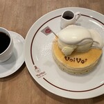 パンケーキママカフェ VoiVoi - パンケーキとコーヒーセット
