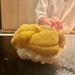 すし 良月 - 2023.7.  赤海胆