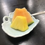 やすだ - 食後のフルーツ