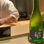 すし 良月 - 2023.7.  九頭龍 氷やし酒