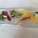 サーラ アマービレ - 季節野菜のバーニャカウダ
