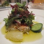 アロマフレスカ - 焼タラバ蟹のサラダ　アロマフレスカ風