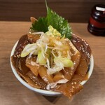 がふうあん - 鳥取産ハマチのりゅうきゅう丼600円