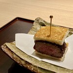 216304572 - 黒毛和牛ランプのカツサンド