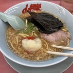 山岡家 - ニンニぐ？豆板醤？それとも両方とも好き？ワタシは両方好きです。